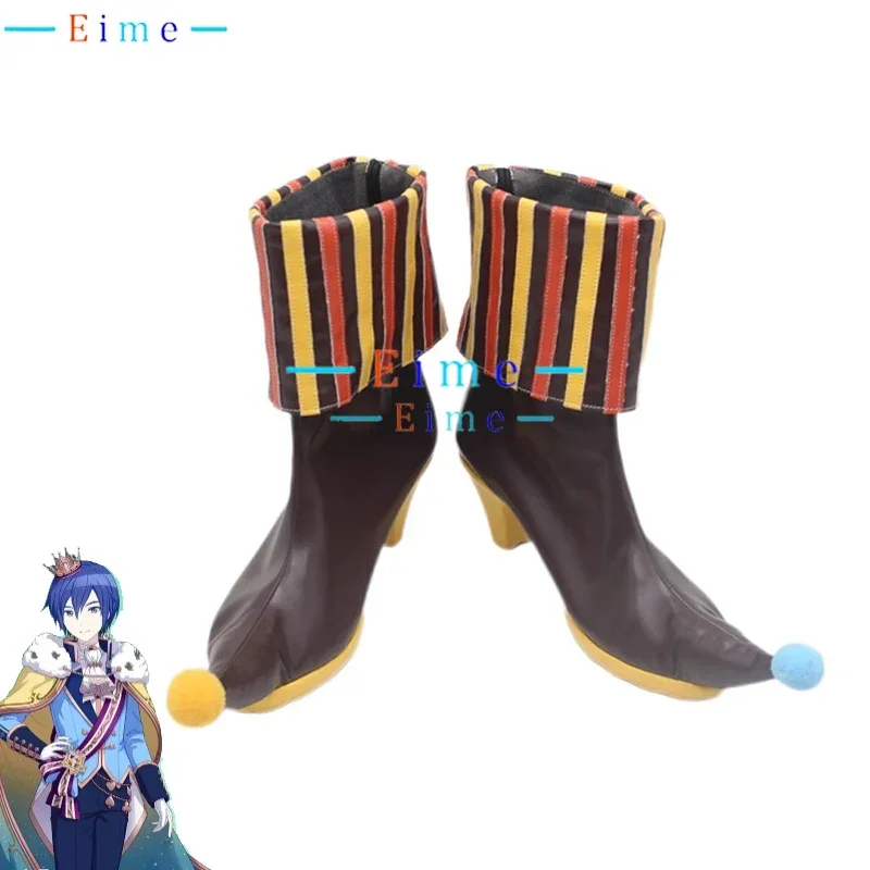 Kaitoo Обувь для косплея Игра PJSK Сапоги Туфли из искусственной кожи на высоком