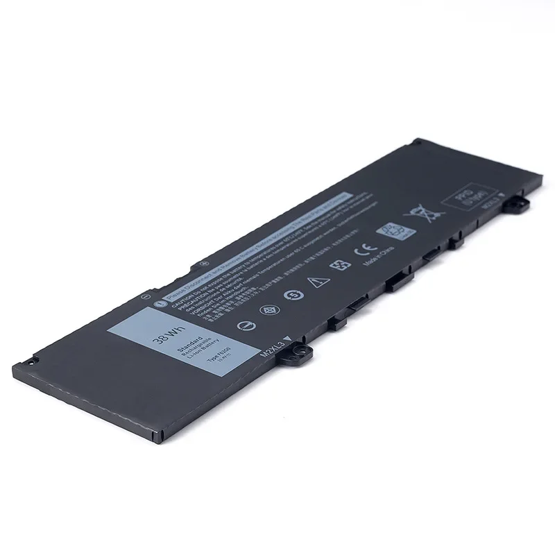 Фото Аккумулятор для ноутбука F62G0 для DELL Inspiron 13 7370 7373 7380 7386, Vostro 5370 P83G P87G P91GRPJC3 39DY5, 11.4V 38WH, запчасти для ноутбуков №3