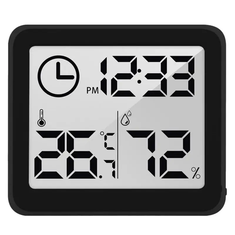 

2022 LCD Digital Thermometer Hygrometer Indoor Room Electronic Temperature Humidity Meter Sensor Gauge Weather Station For Home