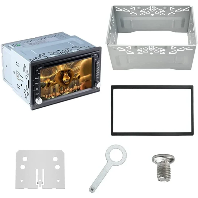 Автомобильная рама для установки радио Универсальный 2DIN двойной DIN