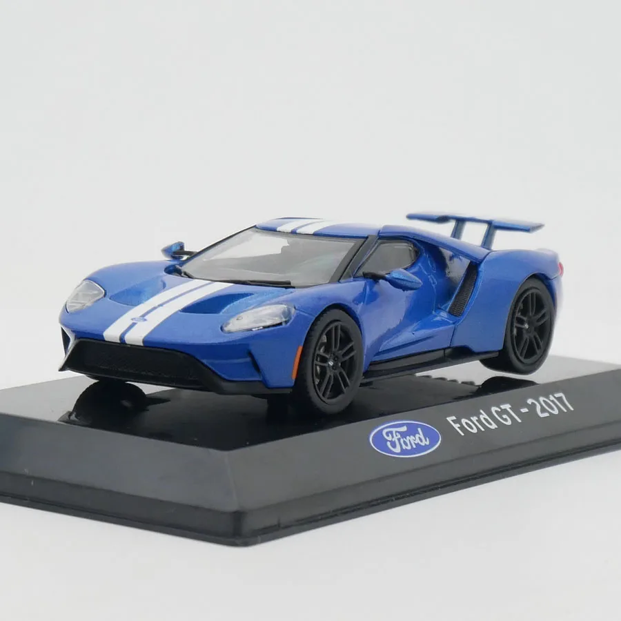 

Литой под давлением синий автомобиль в масштабе 1:43 для Ford GT 2017 Ford Coupe, литой под давлением, металлическая коллекционная игрушка, подарок
