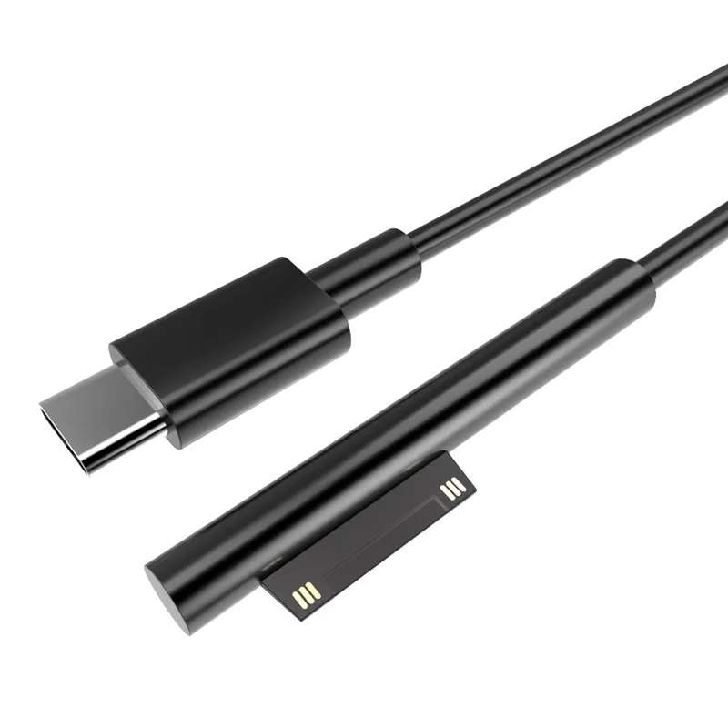 

USB C Type C блок питания зарядное устройство адаптер 45 Вт 15 В 3A PD кабель для быстрой зарядки для Microsoft Surface Pro 3 4 5 6 GO Tablet Laptop