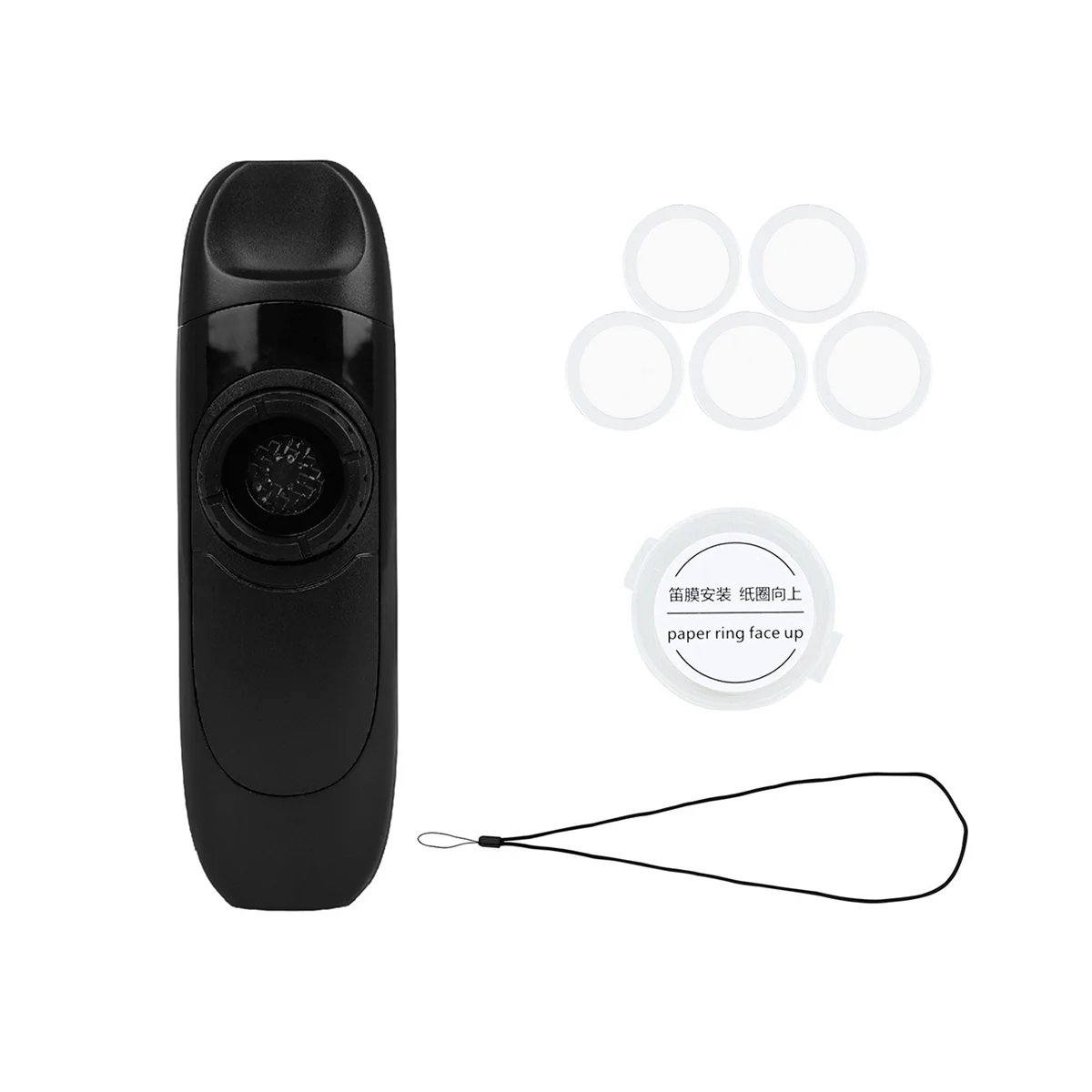 

Профессиональный Playsmusical инструмент Kazoo, удобные в освоении инструменты для аккомпанемента гитары Kazoo, черный