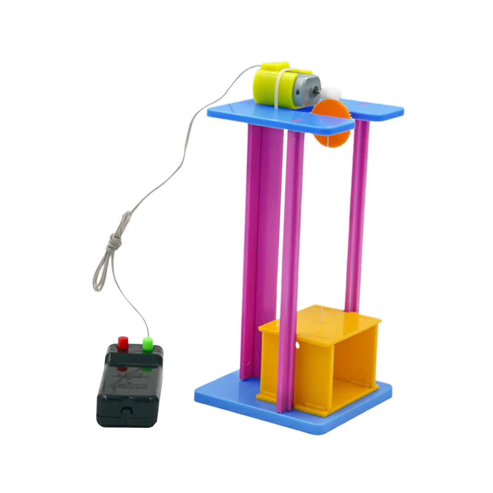 

Lifts Elevator Model DIY Innovation Preschool Learning Toys Imagination Science Experiment Teaching Aids for Children Kids Gifts