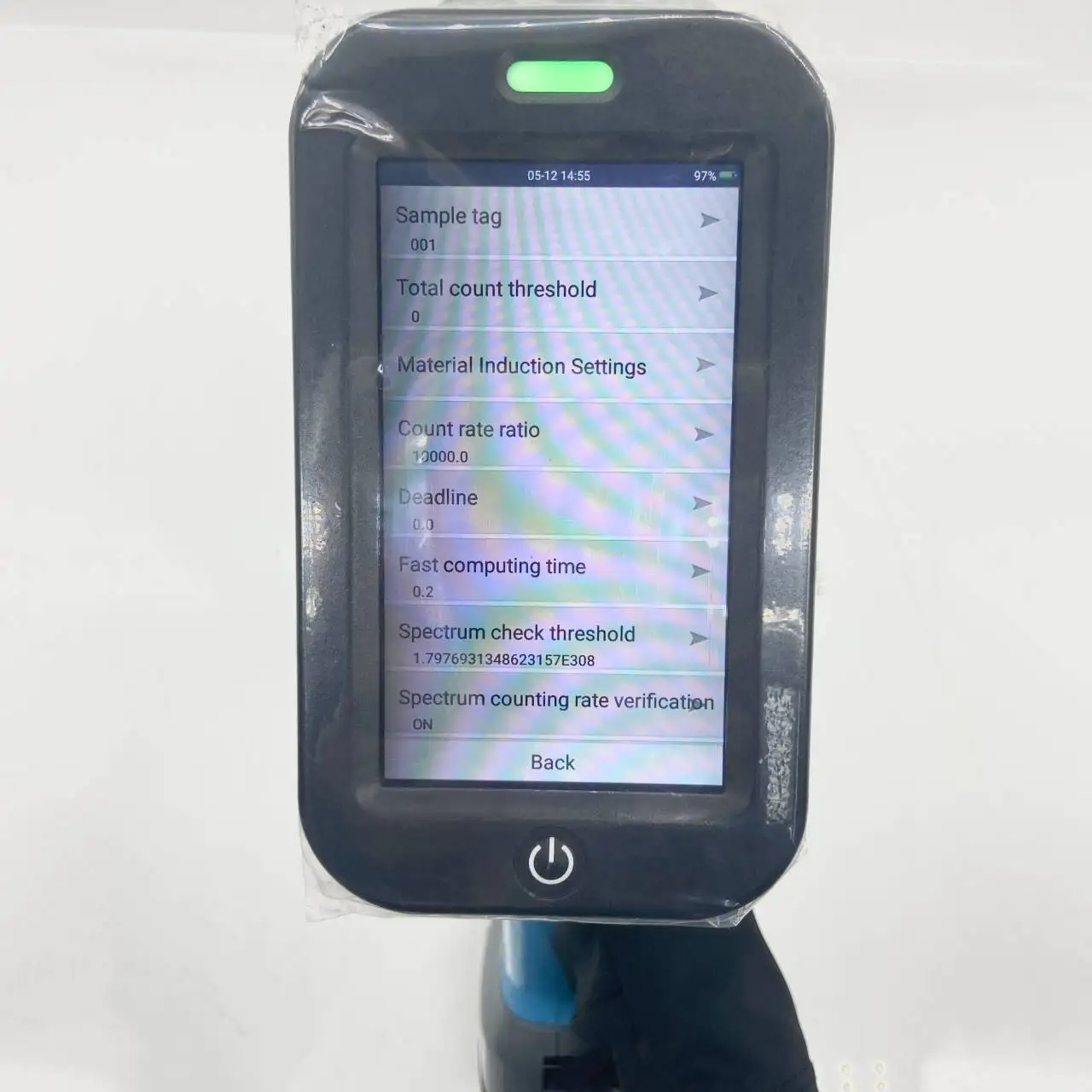 HXRF-140JP Си-контактный детектор высокого разрешения Ручной рентгеновский