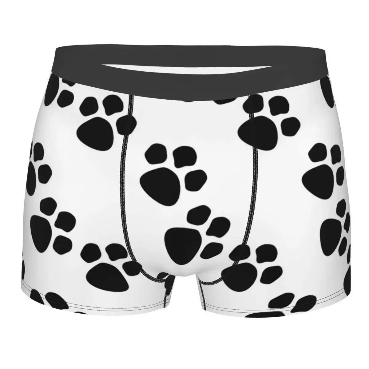 

Cute Paws Men Boxer Briefs Underwear Highly Breathable High Quality Sexy Shorts Gift Idea
