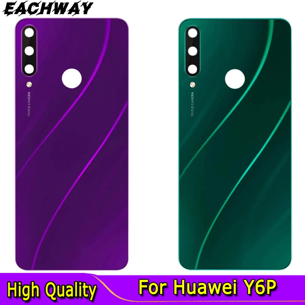 

Задняя крышка батарейного отсека для HUAWEI Y6P, оригинальная стеклянная