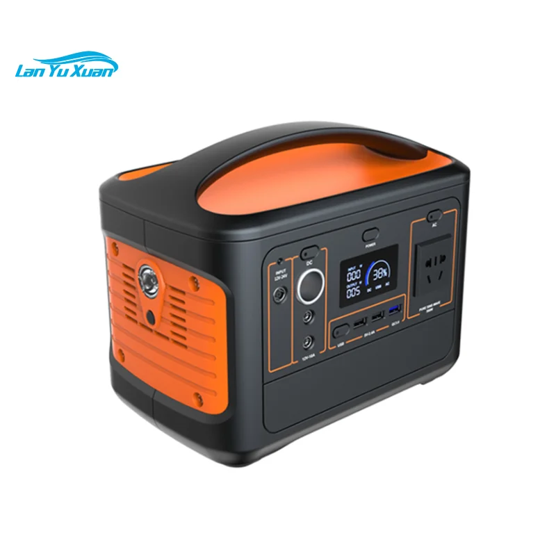 

OEM Outdoor mobile power supply 220V large capacity 500W self driving tour stall rv caravan portable power station