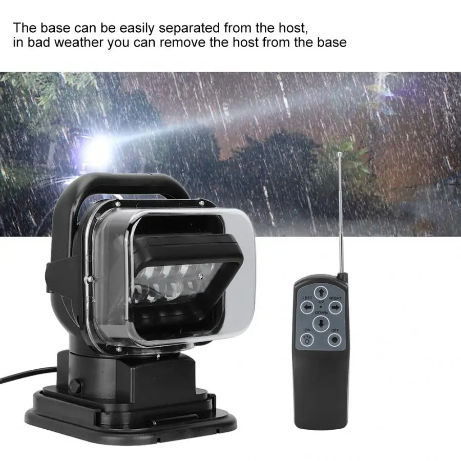 Фсветильник светильник светодиодный 50 Вт с пультом ДУ для грузовиков