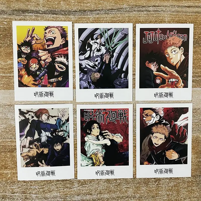 40 шт. аниме дзюдзюцу кайсен ЛОМО Сатору Годзё Фусигуро Мегуми косплей