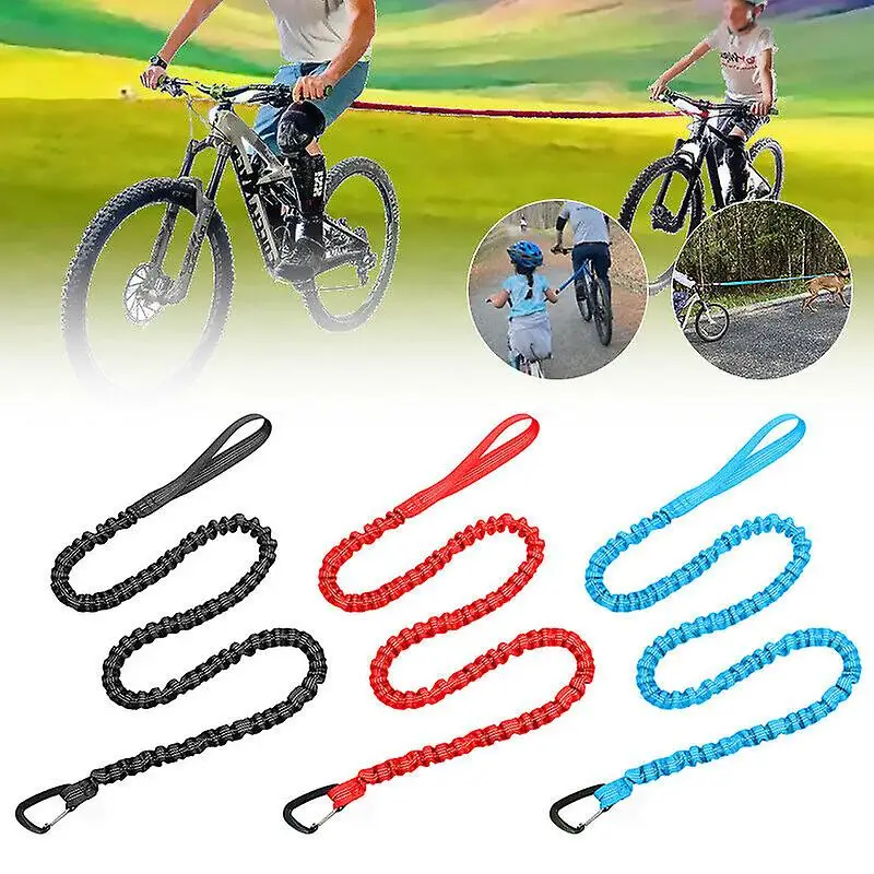 

Bicycle Tow Rope Elastic Leash Belt Nylon Traction Rope Parent-Child MTB Bike Towing Rope Kid Ebike Safety Outdoor Tool