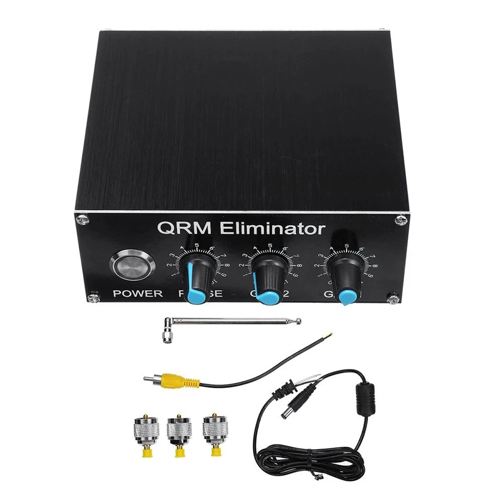 

QRM Eliminator X-Phase HF Bands Second Generation 1-30 MHz Qrm Canceller 125*110*51mm Adjustable Qrm Canceller