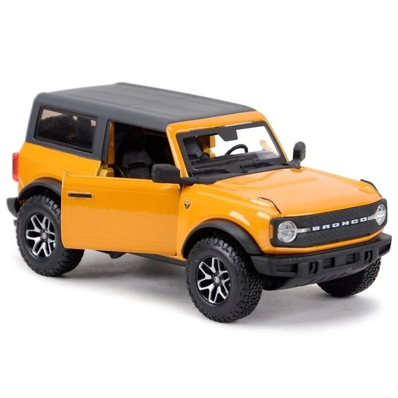 

Hot Maisto 1:24 2021 Ford Bronco Badlands Die Cast Vehicles Alloy Car Collectible Model Car Toys Children Gifts Free Shipping