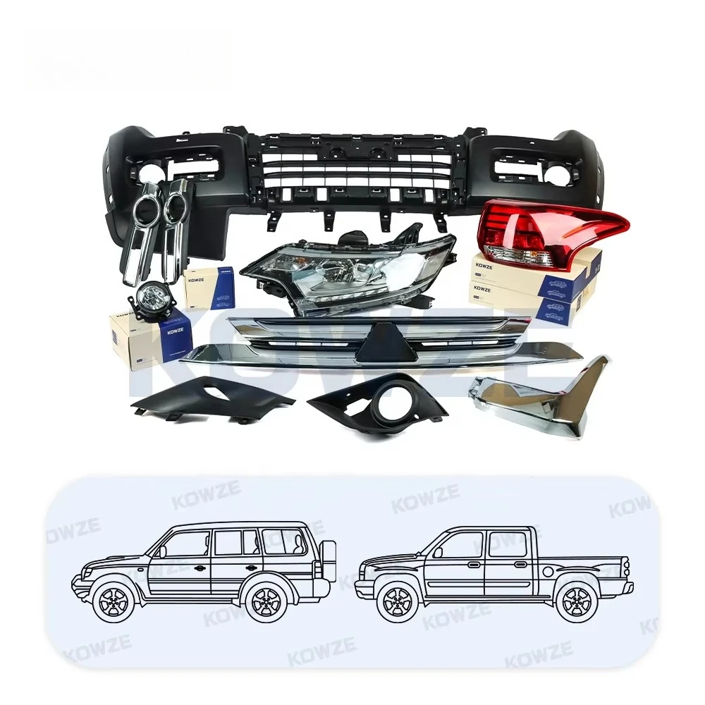 Фото Комплект кузова Premium Kowze Aftermarket 4x4 — панели запасных частей для автомобилей, изготовленные из Тайваня и внешние детали автомобиля №1