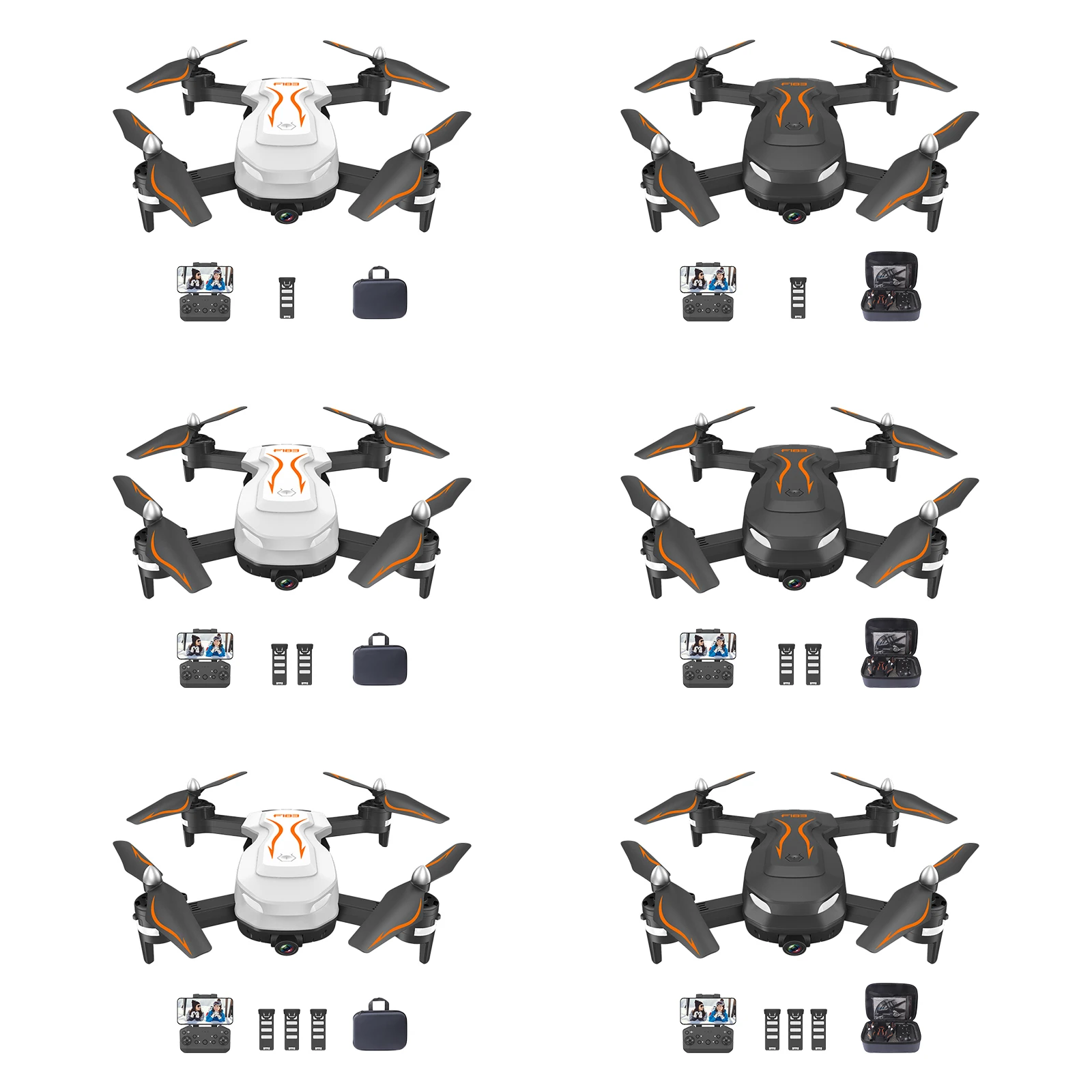 

Remote Control Drone 4K HD Camera RC Quadcopters with Altitude Hold RC Drone for Children Holiday Birthday Gift