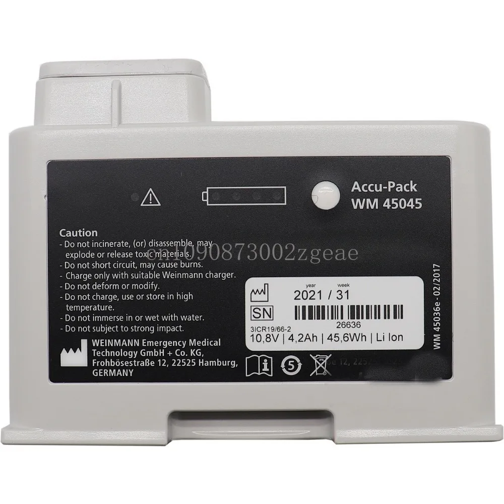 Стандартная батарея Weinmann используемая для MEDUMAT WM45045