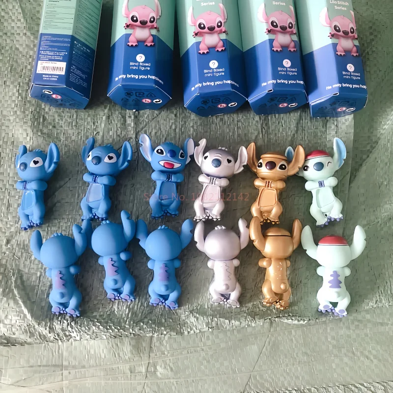 Новый Sonny Angel Stitch Blind Box Party Mysterious Surprise Аниме Фигурки Модель Куклы Рождественский