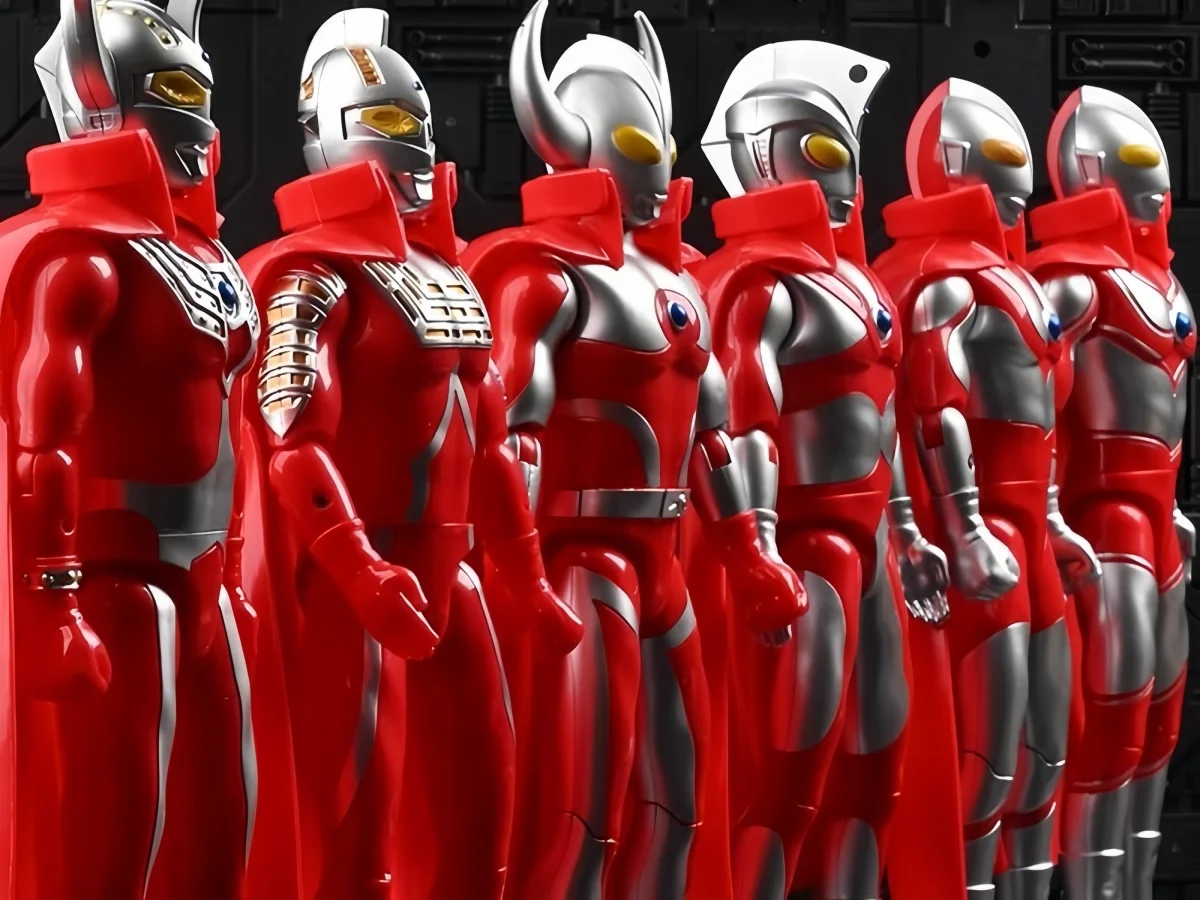 Фото Оригинальные периферийные устройства Ultraman первого поколения, аниме-фигурки, игрушки, модели фигурок, подарки №5