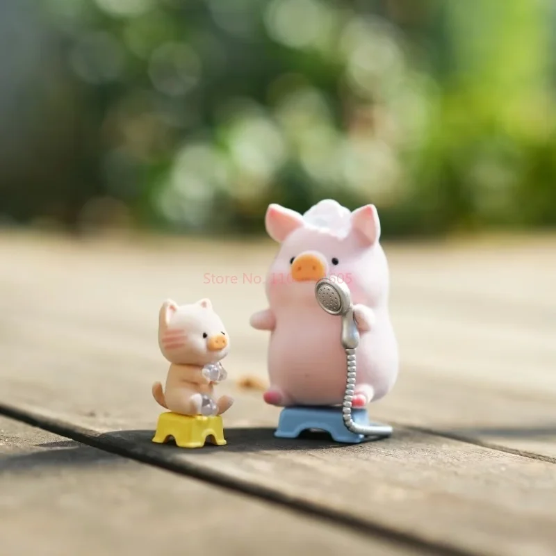 Lulu Pig Associated Daily Blind Box Kawaii Piggy Аниме Фигурка Кукла Украшение Коллекция Модель
