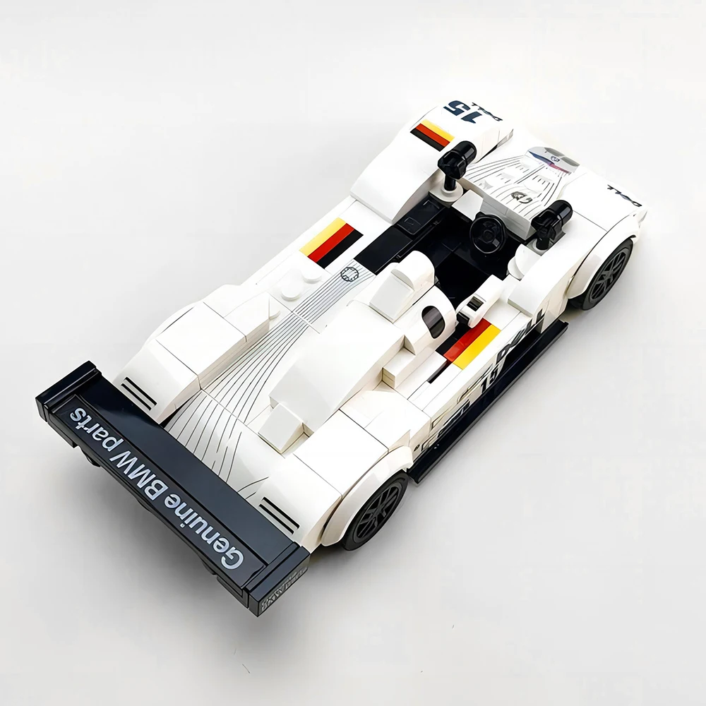 256 шт. Детский конструктор Le Mans Speed Champion V12