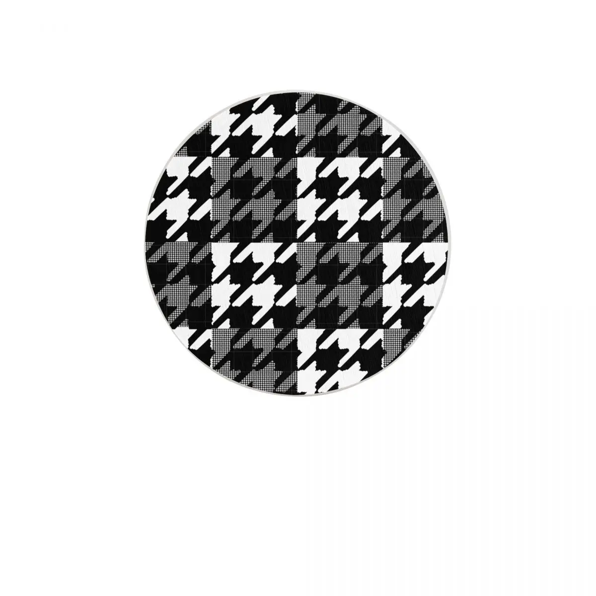 

Set of 2 Eco Friendly Diatom Ooze Houndstooth Drinks Absorbent Natural Diatomite Cups Coaster for Home Wooden Table Desk