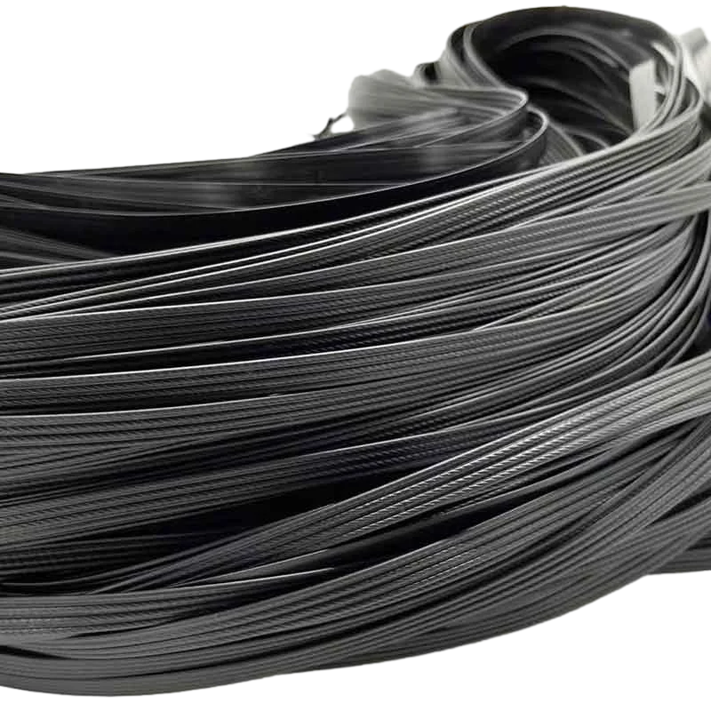 10M Four-Wire flat Synthetic Rattan Woven Material, Used to Weave And Repair Plastic Rattan For Chairs, Tables, Hammoc
