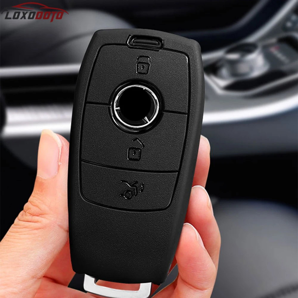 

Чехол для автомобильного ключа из ТПУ, чехол для ключа, чехол для Mercedes CLA GLC GLA GLE AMG A C E S G Class W177 W205 W213 W222 X167