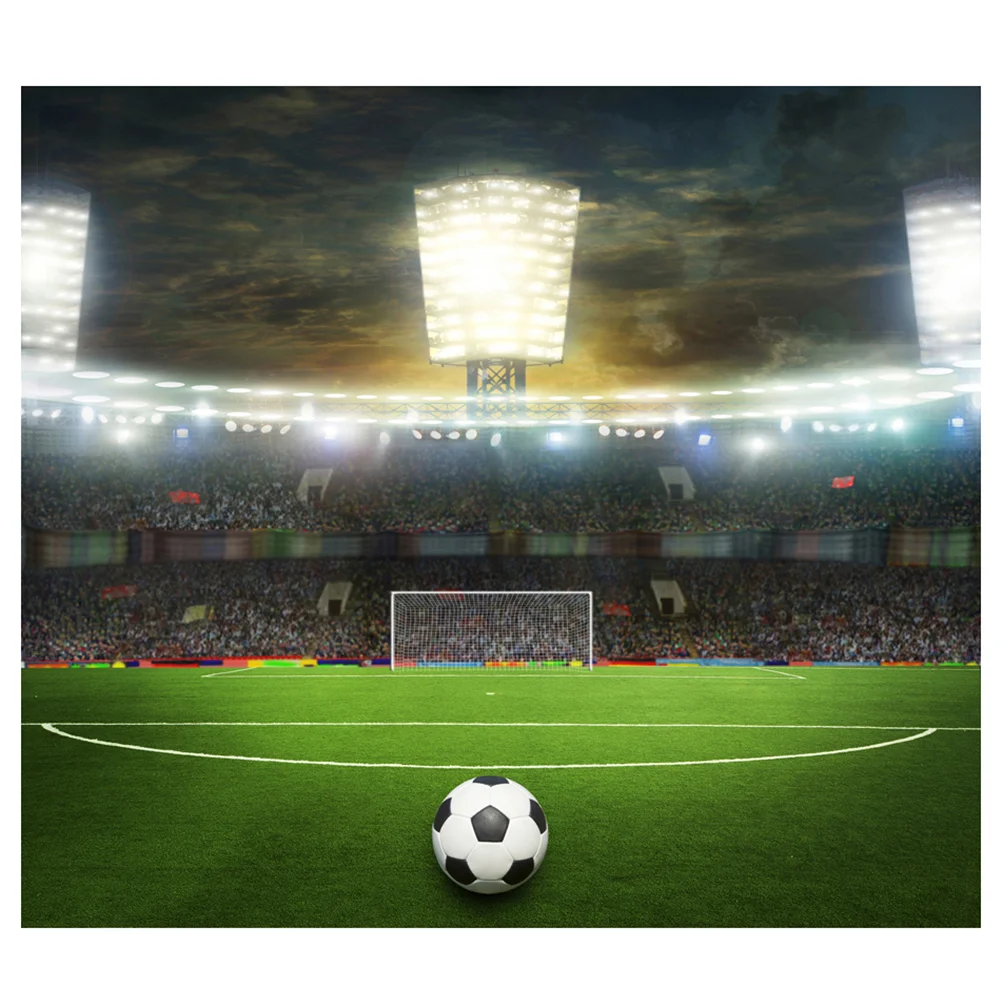 

Photo Studio Background Football Field Cloth Photography Background Wall Props 90x150cm (1616)
