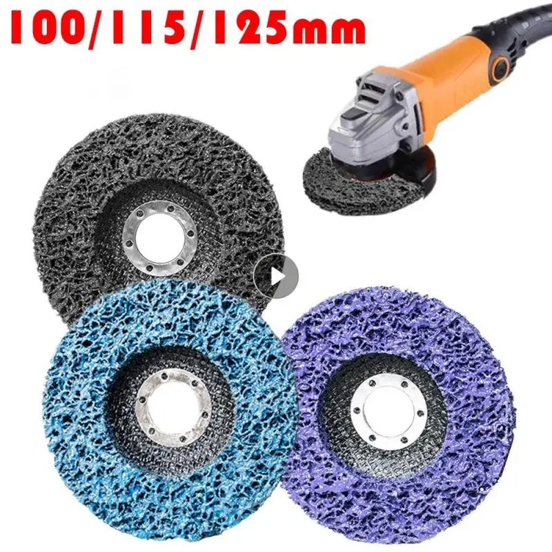 

Sanding Wheel Stainless Steel Polishing Wheel Paint Rust Removal Grinding Disc For Angle Grinder Accessories 16/22mm Inner Hole