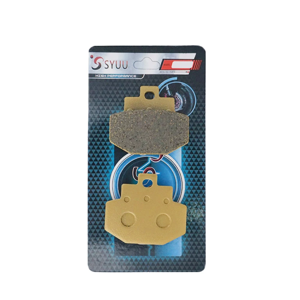 Мотоциклетные медные полуметаллические задние тормозные колодки для GILERA VX125