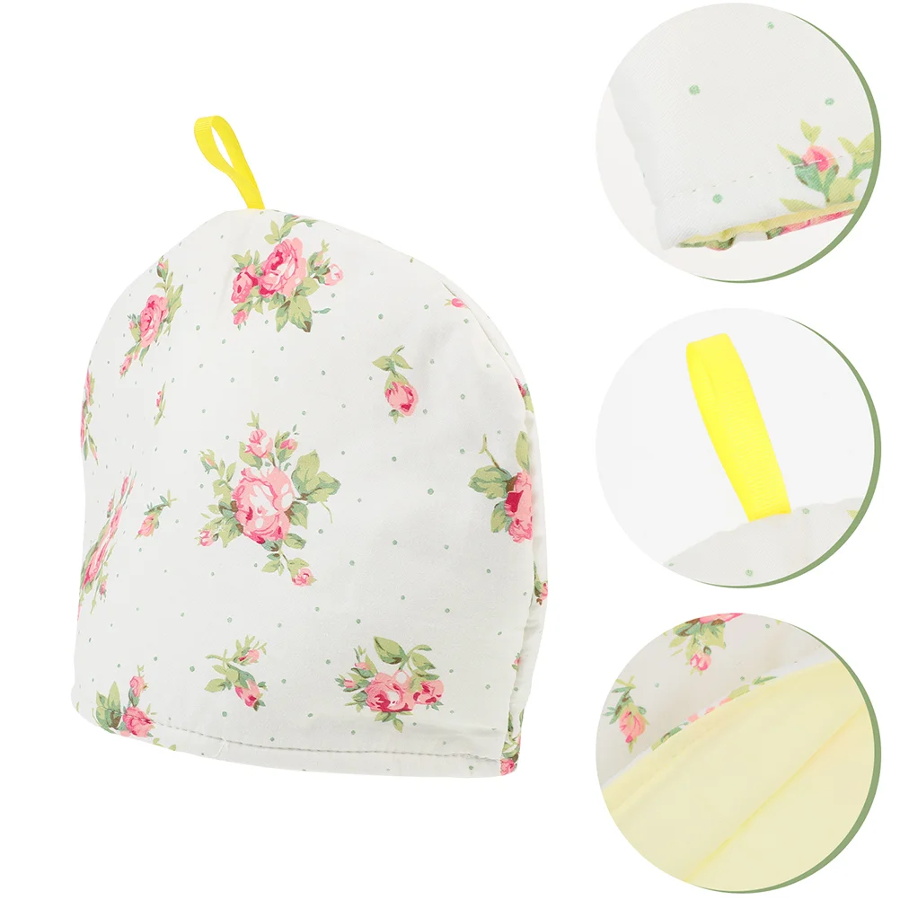 

Tea Cover Teapot Kettle Cosy Cozy Insulated Warmer Pot Kitchen Cotton Warm Protector Vintage Restaurant Scald Anti Keeper Quilt