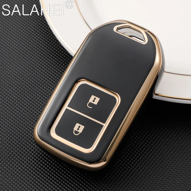 

TPU Car Remote Key Fob Case Cover For Honda CRV CR-V Fit Civic Accord Pilot Insight Lucky Vezel HRV HR-V City Jade Freed Odyssey