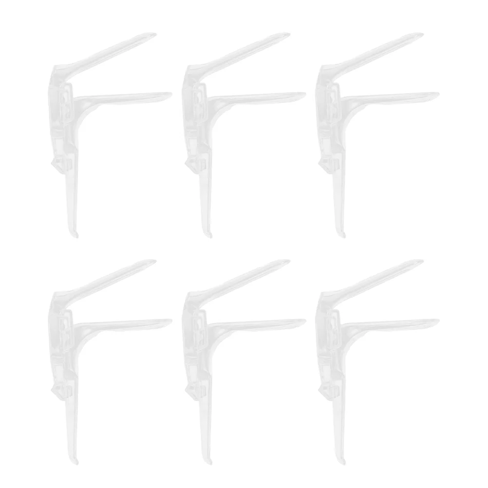 6 шт. Зеркало для женщин маленькое одноразовое полностью прозрачное