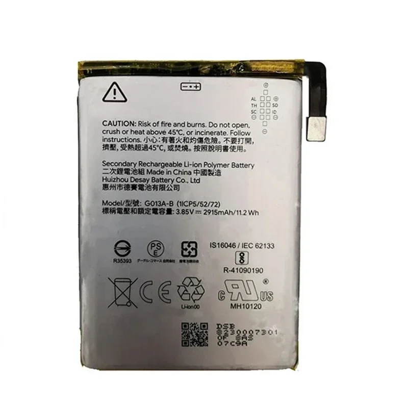 2024 годы 2915 мАч G013A-B аккумулятор для HTC GOOGLE PIXEL 3 G013B G013A телефона новейшее