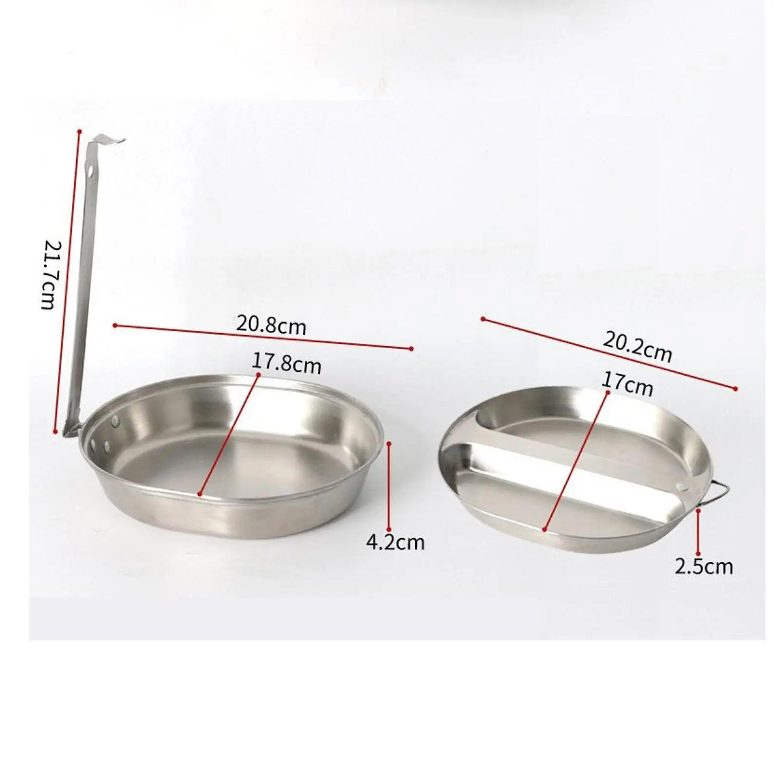 Многофункциональный Ланч-бокс Из Нержавеющей Стали Герметичный Прямоугольный