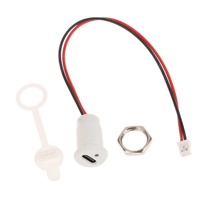 

1 шт. 2-контактный разъем для зарядки высокого тока с накидной гайкой PH2.0, защелкивающаяся пластина, USB стандарта «Мама», Type-C, водонепроницаемый гнездовой разъем