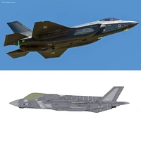 172 f 35 lightning ii a version air force airplane fighting battle assemble model kit ornament collection new for children