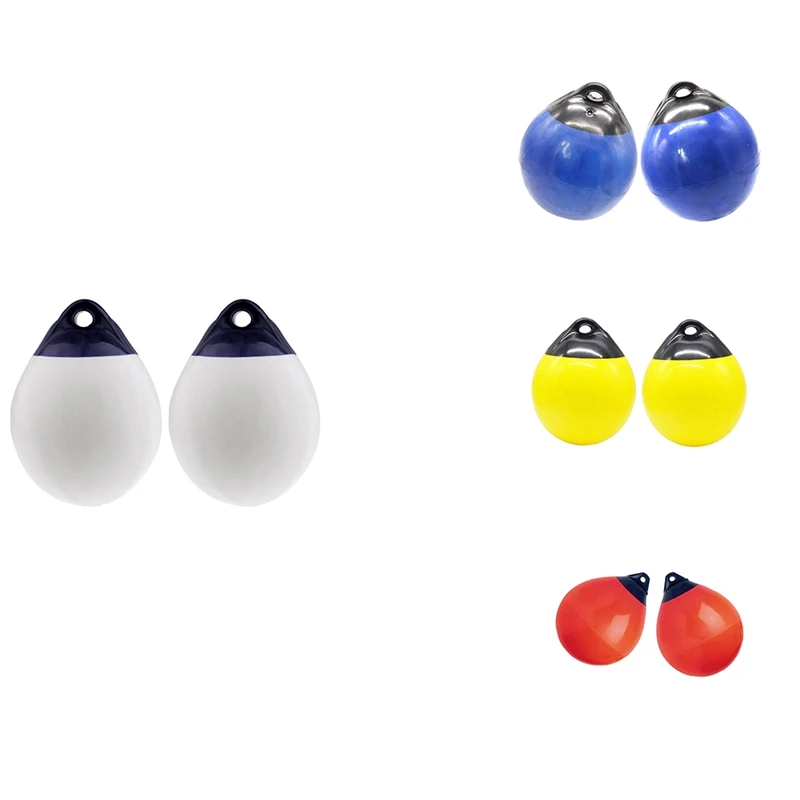 2 шт. круглый анкерный буй для лодок 10x12 дюймов