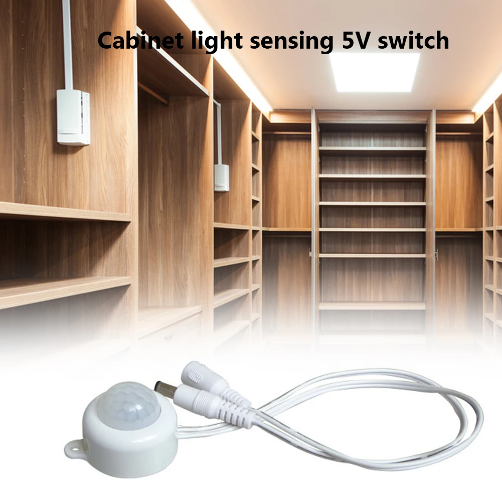 

Hand Sweep Switch DC 5-24V 2A IR Motion Sensor Hand Wave Scan Smart ON/OFF Switch DIY LED Closet Cabinet Wardrobe Lamp