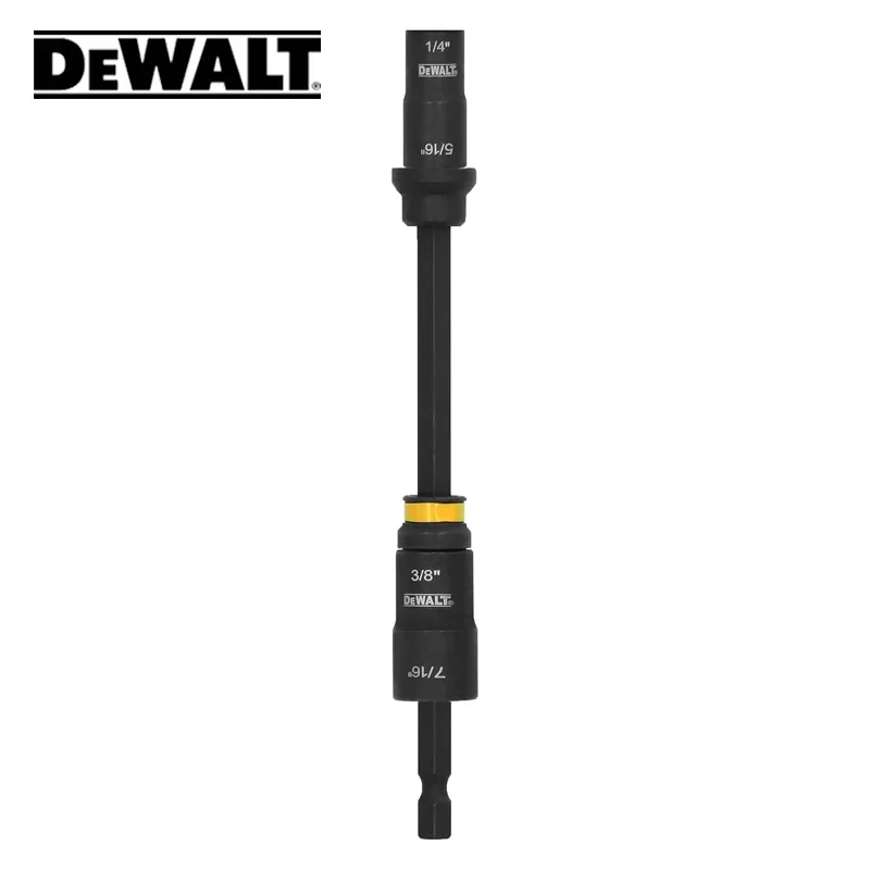 DEWALT DWADENDEXT-2 FLEXTORQ Удлинитель розетки и SAE 4-в-1 с 6-дюймовым удлинителем Двусторонние