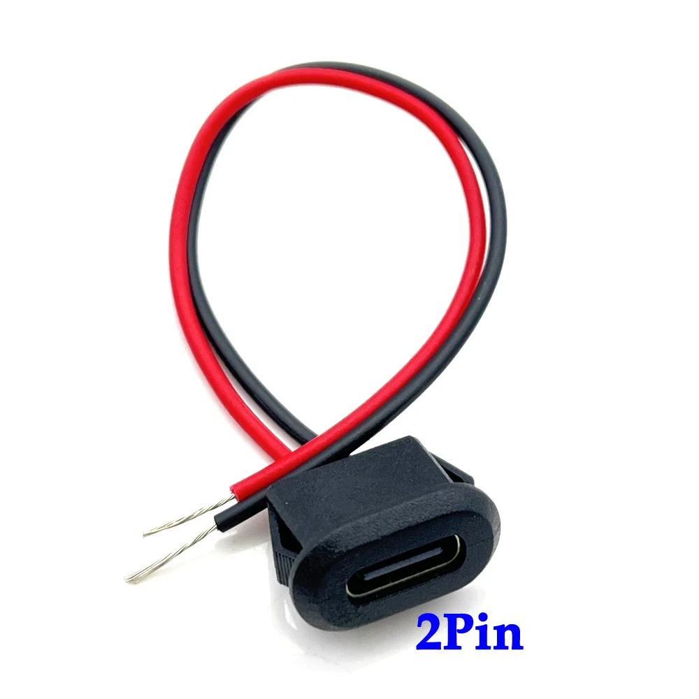 LAJQTAO разъемы USB Type-C 2P-6P