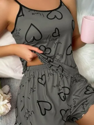 Новая женская одежда в форме сердца с принтом контрастного цвета милые женские