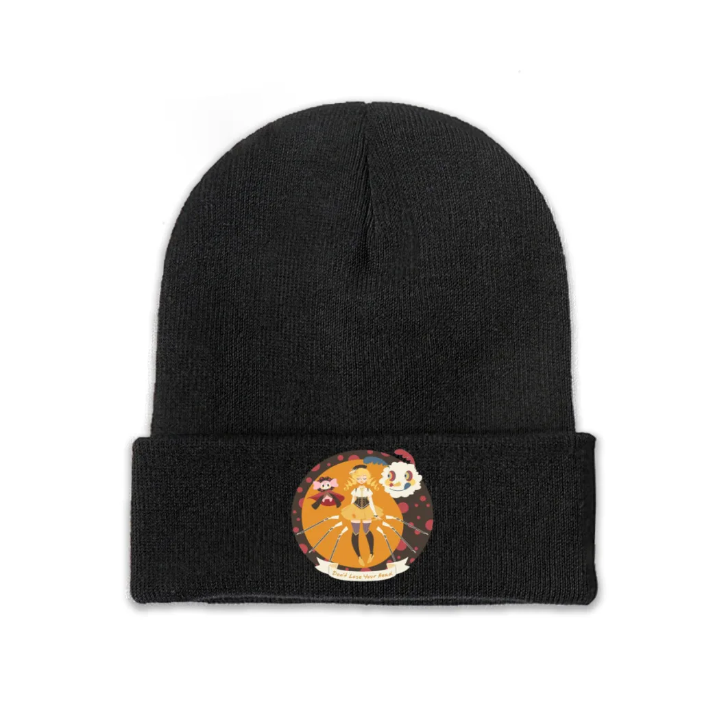 

Lose Puella Magi Madoka Magica Knitting Beanie Caps Skullies Beanies Ski Caps Soft Bonnet Hats Winter Warm