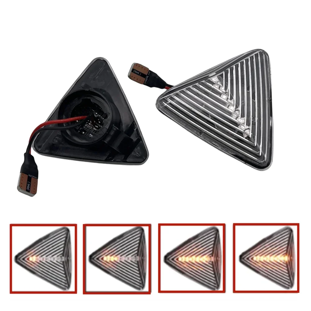 Динамический светодиодный индикатор боковой габаритный сигнал для Mitsubishi Colt CZC