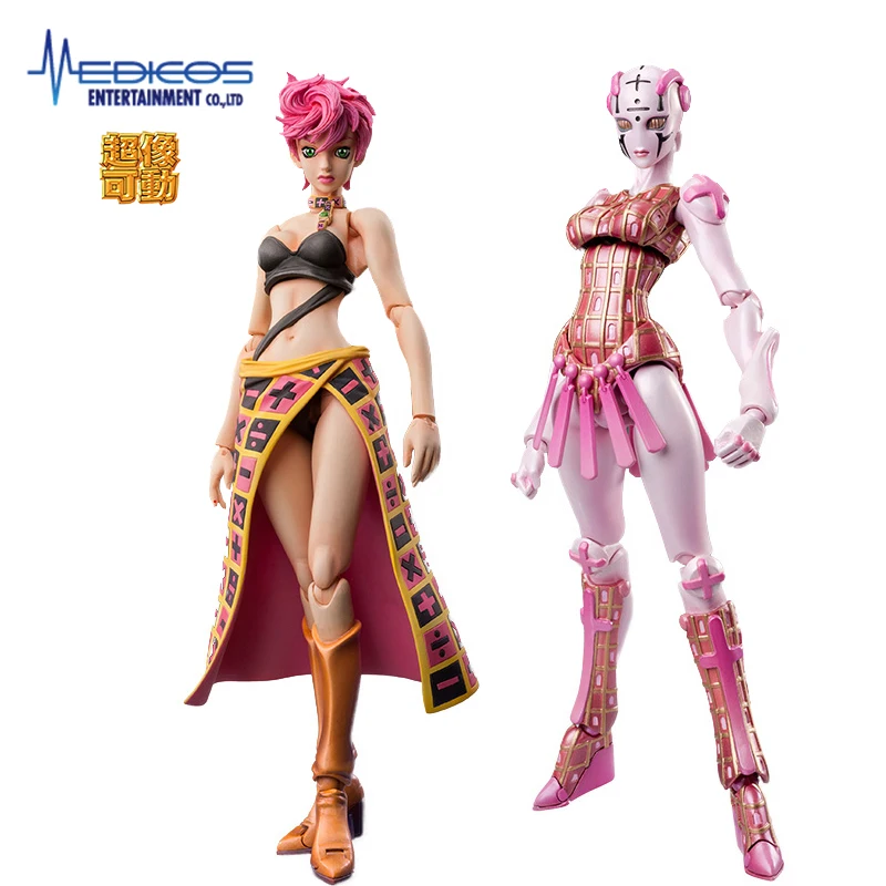 

Женская Оригинальная фигурка Джоджо, Необычные приключения, Триш, девушка-СПАЙС, Подлинная фигурка, украшение, Детские коллекционные игруш...