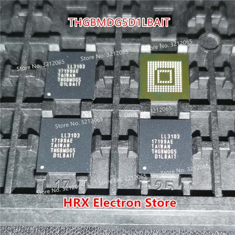 

100% New Original THGBMDG5D1LBAIT 4GB EMMC BGA Chip (2-10piece)