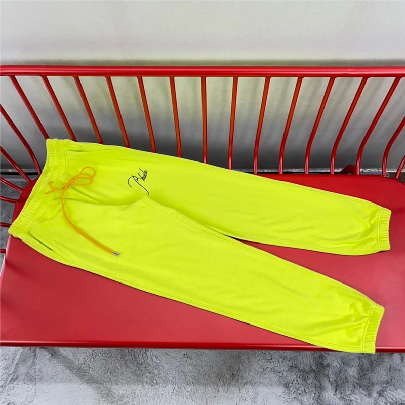 

Мужские и женские спортивные брюки с вышивкой, на шнурке