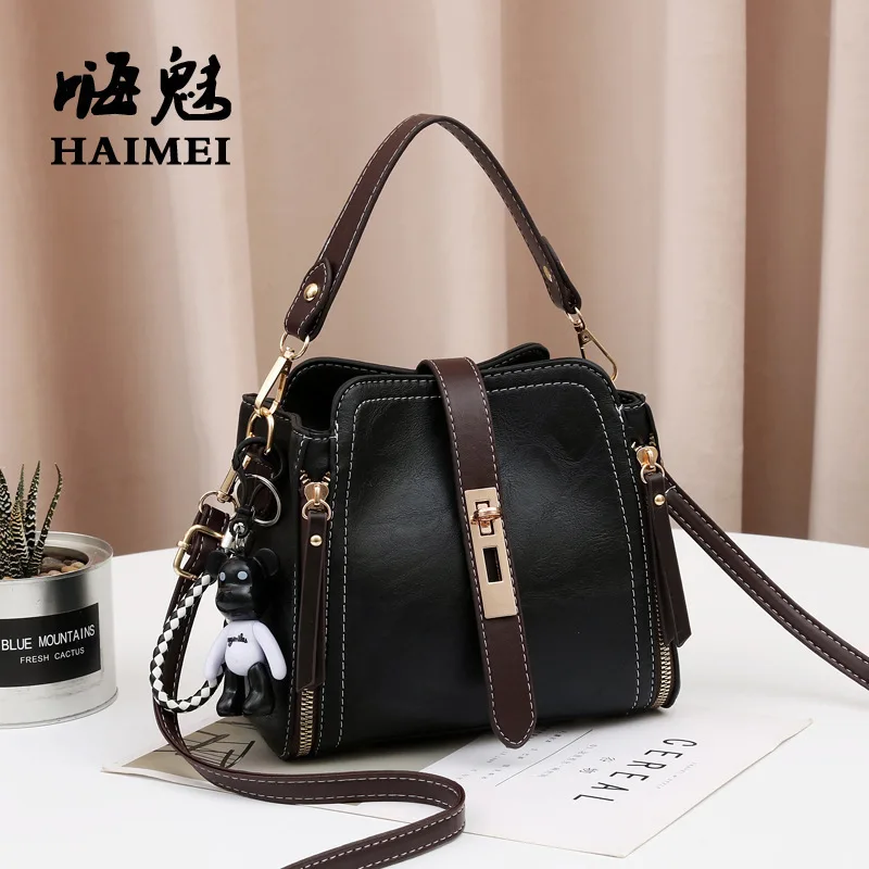 2024Весна и лето новая женская сумка корейская модная на плечо косая повседневная