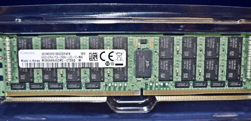 

RAM 64G 4DRX4 PC4-2666V memory M386A8K40CM2-CTD6Q/6Y LRDIMM DDR4