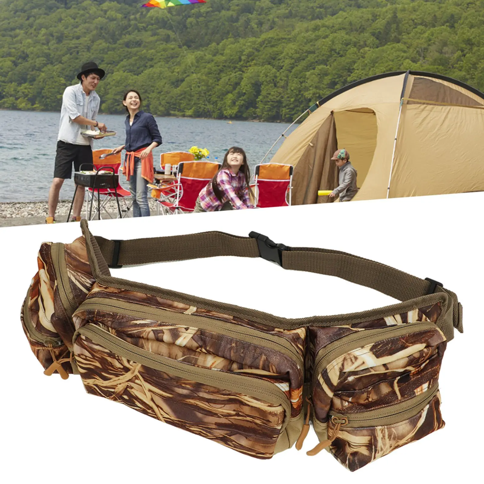 Поясная сумка для пешего туризма поясная рыбалки на открытом воздухе